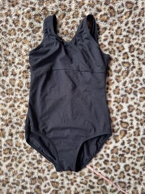 Capezio Black Kids Dance Leotard - Tank Style size medium